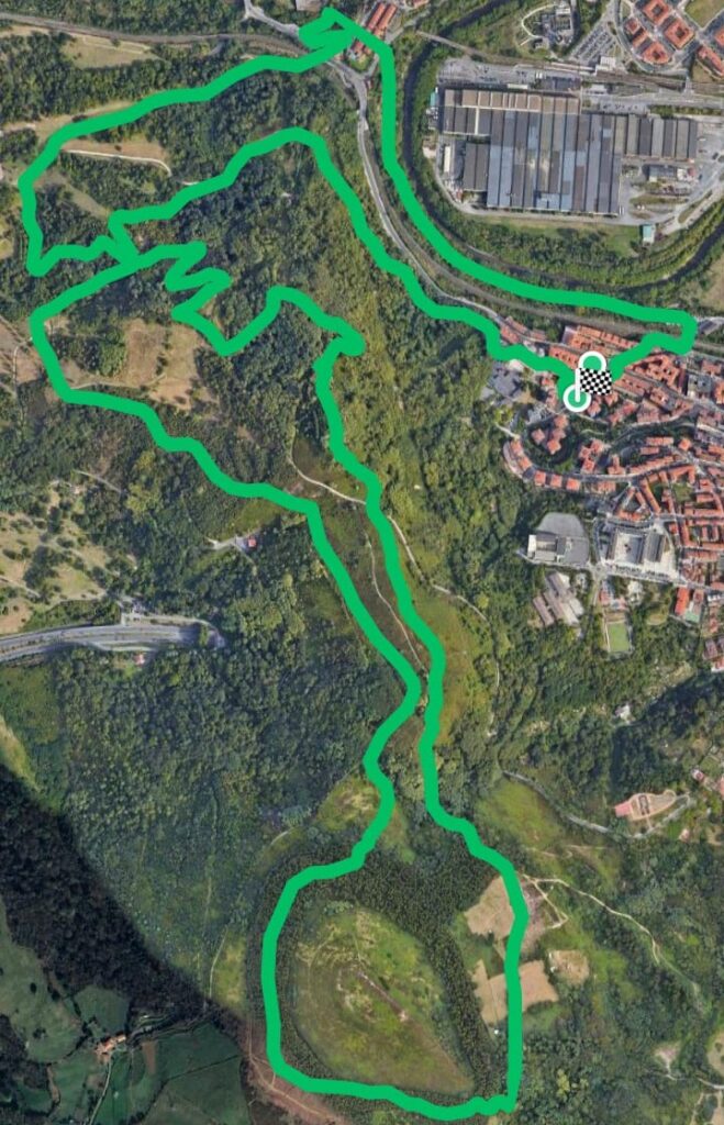 Ibilibidea bai hasiera, bai bukaera Kareaga auzoan. Recorrido con comienzo y final en el barrio de El Kalero